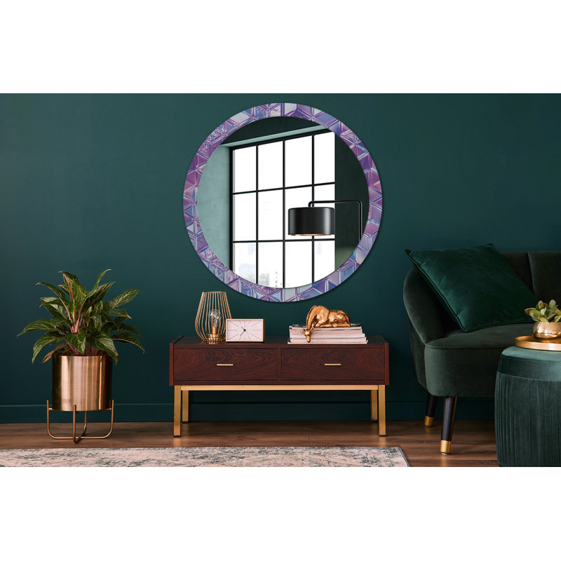 Huldar Glass Flat Wall Mirror