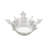Arthur Court Designs Mardi Gras Aluminum Stainless Steel Serving Bowl