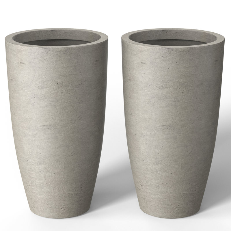 Khailey Handmade Pot Planter, Pale Yellow