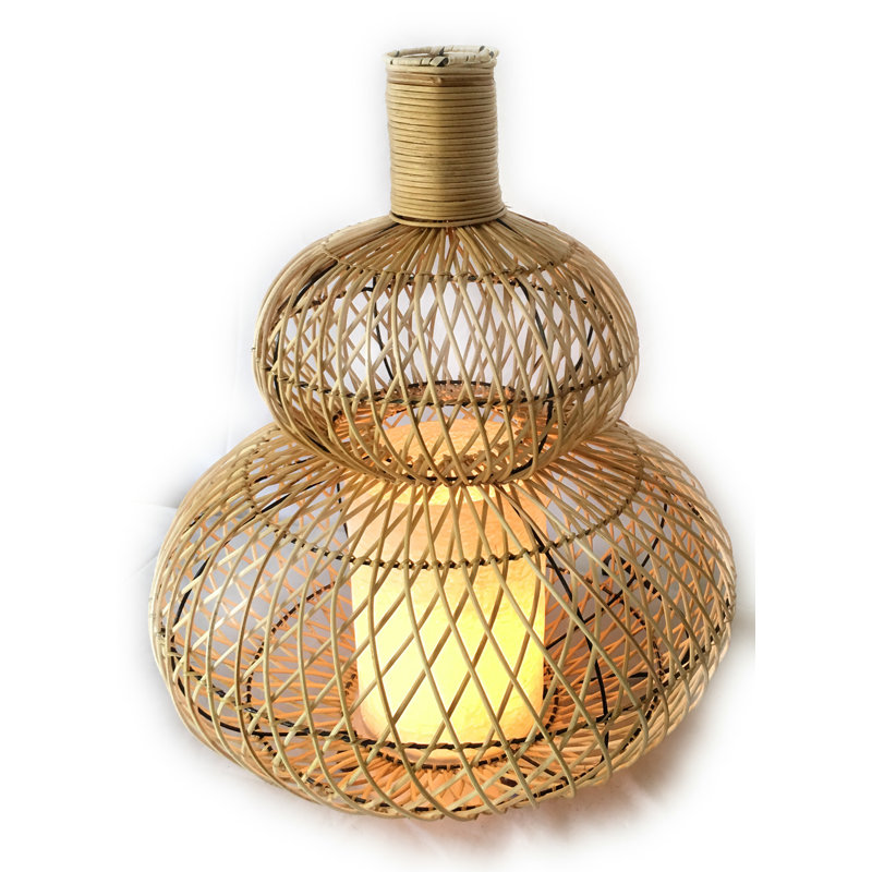 Lampe de table en rotin 20 po Frenette