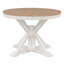 Table de salle à manger rétro avec rallonge fonctionnelle de 12 po-223136242