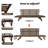 Rochin 51'' Wide Straight Acacia Loveseat with Cushions-1322255219-1300131577