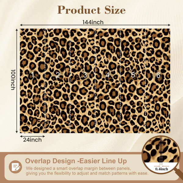 Red Barrel Studio Peel and Stick Wallpaper 144" W x 100" H Modern Self ...