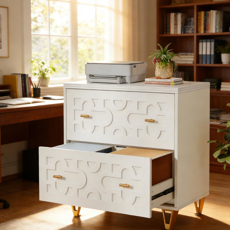Classeur multifonctionnel blanc Nordic Office