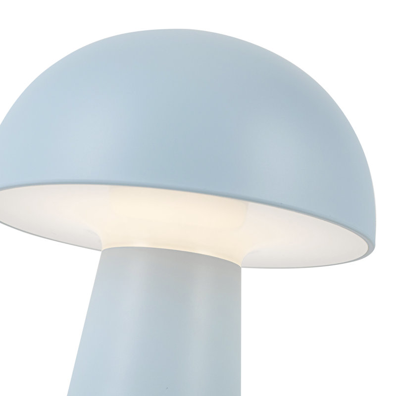 Asher LED Standard Table Lamp, Sky Blue