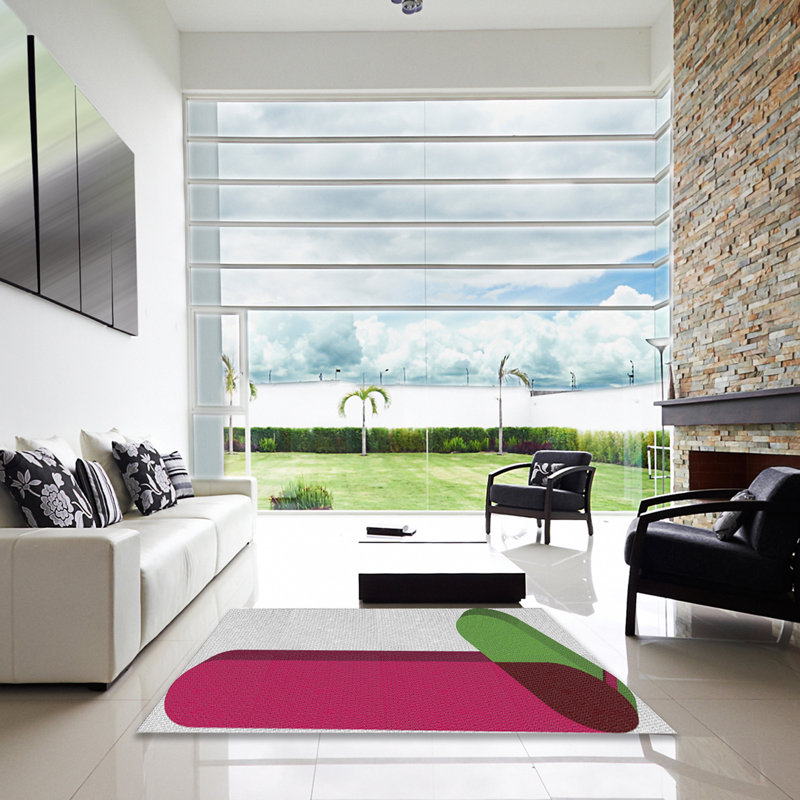 Tapis en laine, Carré 6 pi