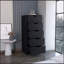 Commode H 42 po, 5 tiroirs, commode de rangement mince-1735156241