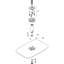 PuraVida Ceiling Rain Shower Head-6002868