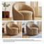 Aunna 89.2Cm Wide Swivel Barrel Chair-979382915