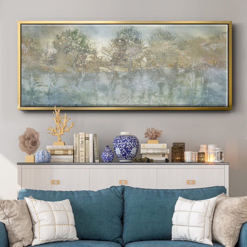 River Reflection- Framed Canvas