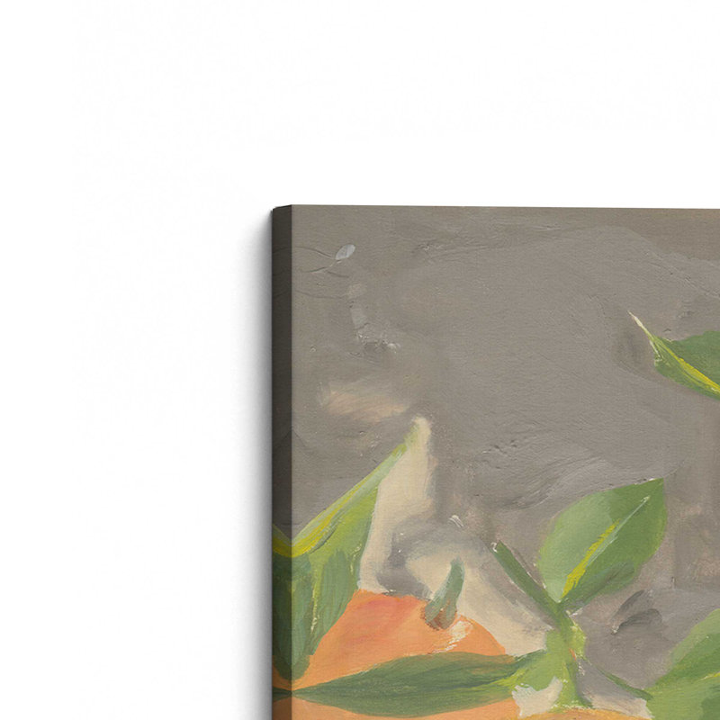 «Citrus in Stillness I» par Melissa Wang, reproduction d'art sur toile, H 12 po x l 16 po