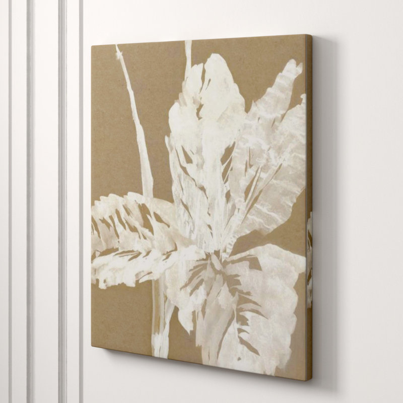 «Plant Study VI» par Fern Cassidy - Peinture, H 46 po x l 36 po x P 1,5 po, Extérieur