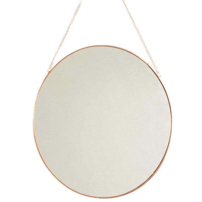 miroir de salle de bain/meuble-lavabo  Darien, Or rose métallique
