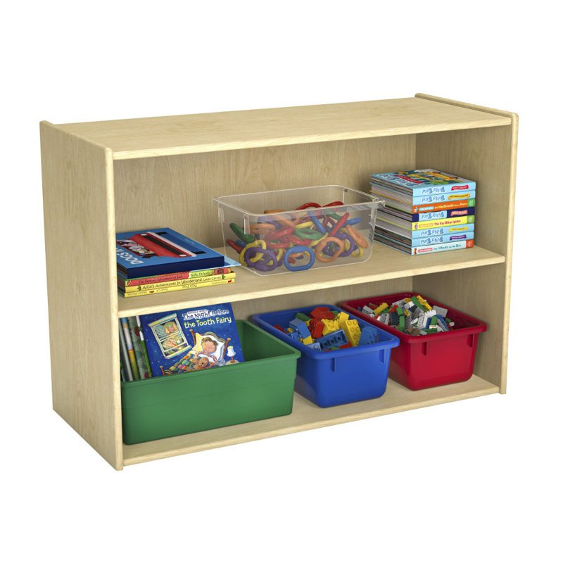 Bibliothèque à 2 compartiments