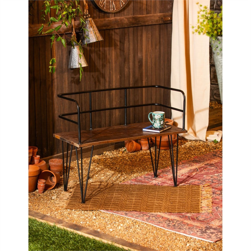 Banc de jardin en fer Lewis