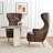 Flaxville Tufted Wingback Chair (Set of 2)-120610672