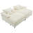 109" W Oversized Double Lounge Chaise-519805232