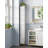 4-Tier Narrow Tall Storage Cabinet, Slim Bathroom Storage Cabinet with 4 Adjustable Feet and Shelves, Bathroom Organization for Small Space, Kitchen, Living Room, Laundry Room-1347298055-1352607395