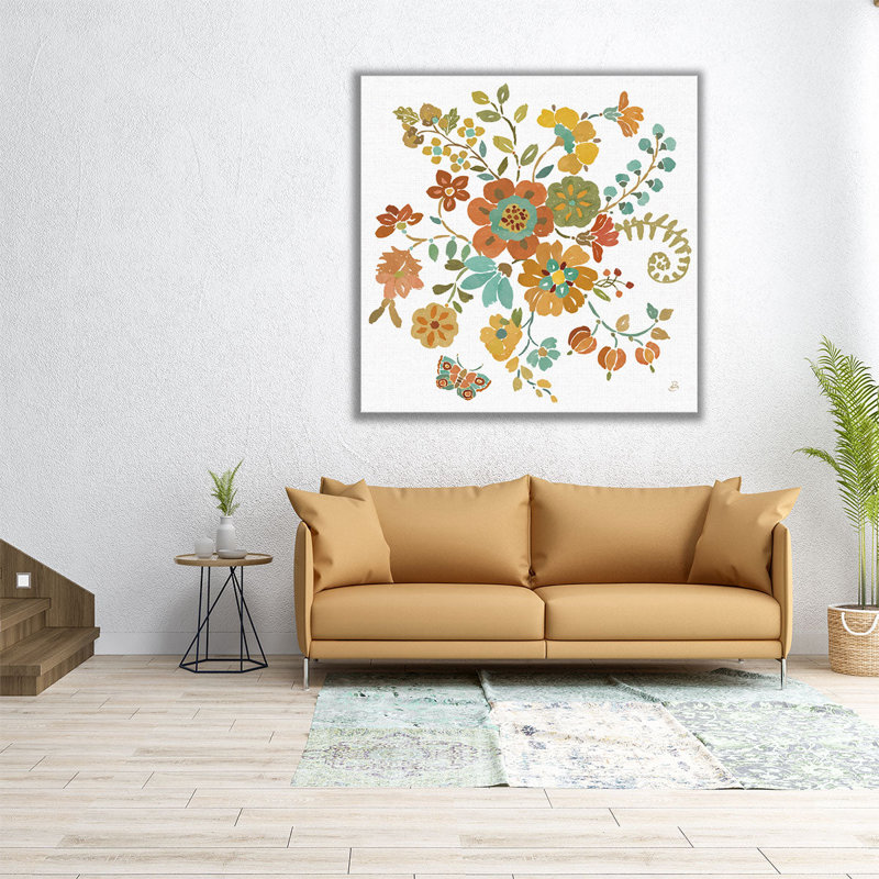 «Autumn Impressions IV», reproduction d'art sur toile, H 24 po x l 24 po