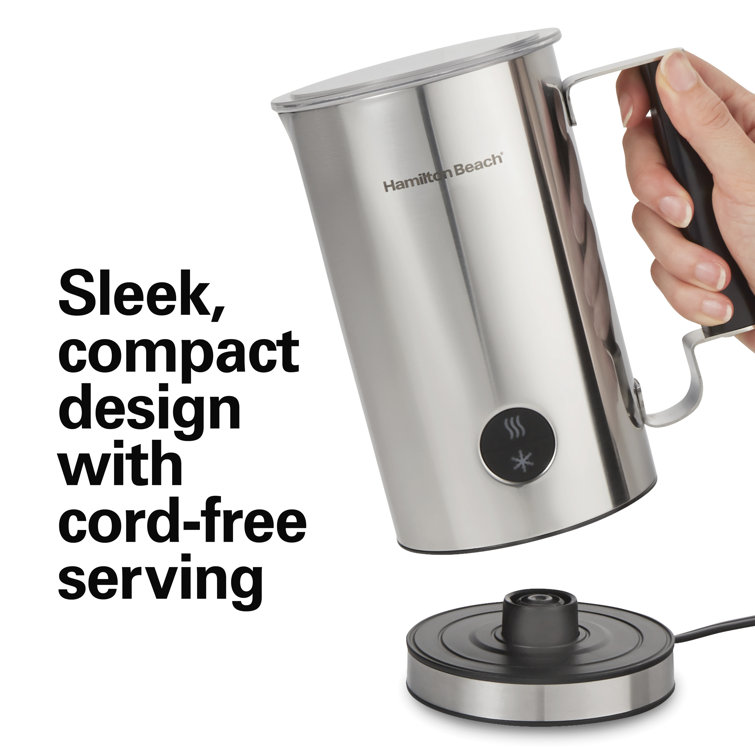 Salton Cordless Milk Frother Cold Hot
