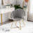 Velvet Accent Chair-61912767
