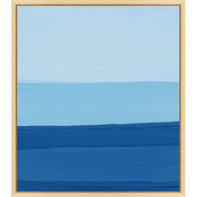 Lapis Lazuli Landscape 12 Framed Painting Canvas