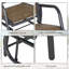 Ensemble de 2 fauteuils oscillants oscillants Outsunny