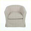 Chaise d'appoint moderne pivotante à 360 ° pour salon, chambre à coucher, bureau à domicile, ajustement universel