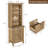 71'' Tall Standard Bookcase With 2 Drawers-1090475634