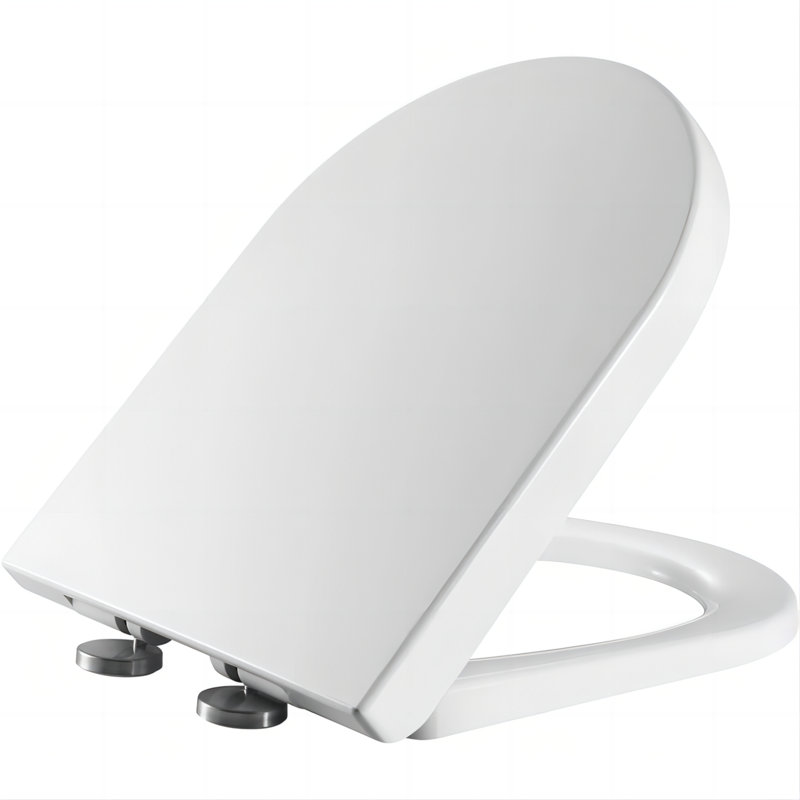 Siège de toilette rond assez fermé