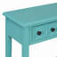 Table d'entrée avec 2 tiroirs, console rustique-1240224050