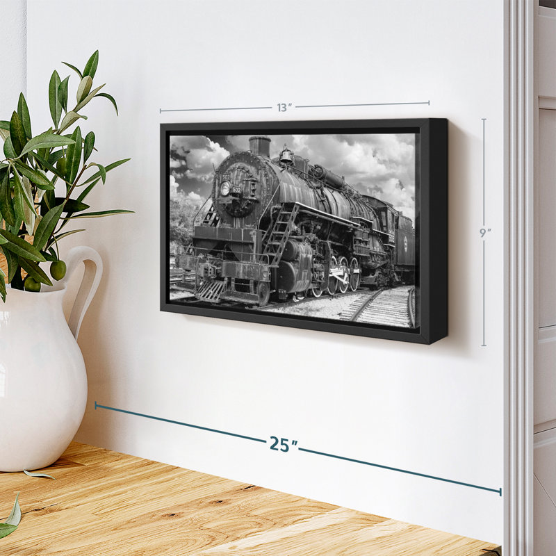 " Steam Engine Train Wall Art ", 9" H x 13" W