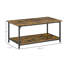 Table basse à 4 pieds avec rangement