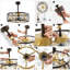 Celeste 21.6" 6-Light Industrial Farmhouse 6-Speed Metal Mobile-App/Remote-Controlled Caged LED Ceiling Fan-108648552