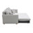 Louie Upholstered Sleeper Sofa with Storage & Pillows
