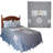 Cotton Checkered Quilt Set-1857494352