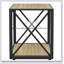 Table de chevet moderne avec plateau en bois trempé et bois aggloméré, style industriel pour chambre à coucher et salon-1470762332-1470762335