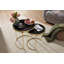 Blankenship Glass Top Sled Nesting Tables