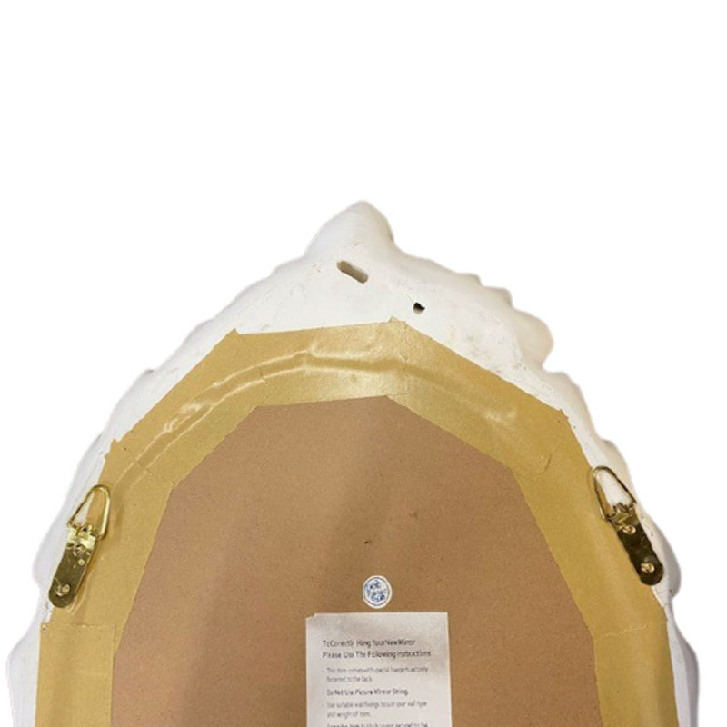 Baylor Flat Mirror, Gold