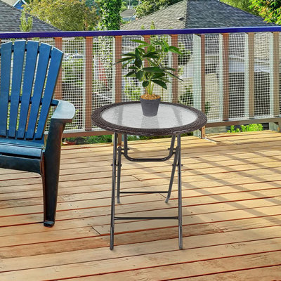 Snelson Folding Steel Coffee Table
