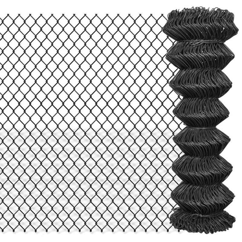 Mansell Grey Metal Wire/Mesh Fence, 120cm H x 1500cm W