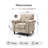 Upholstered Armchair Fabric Accent Chair Set Of 2-120338385