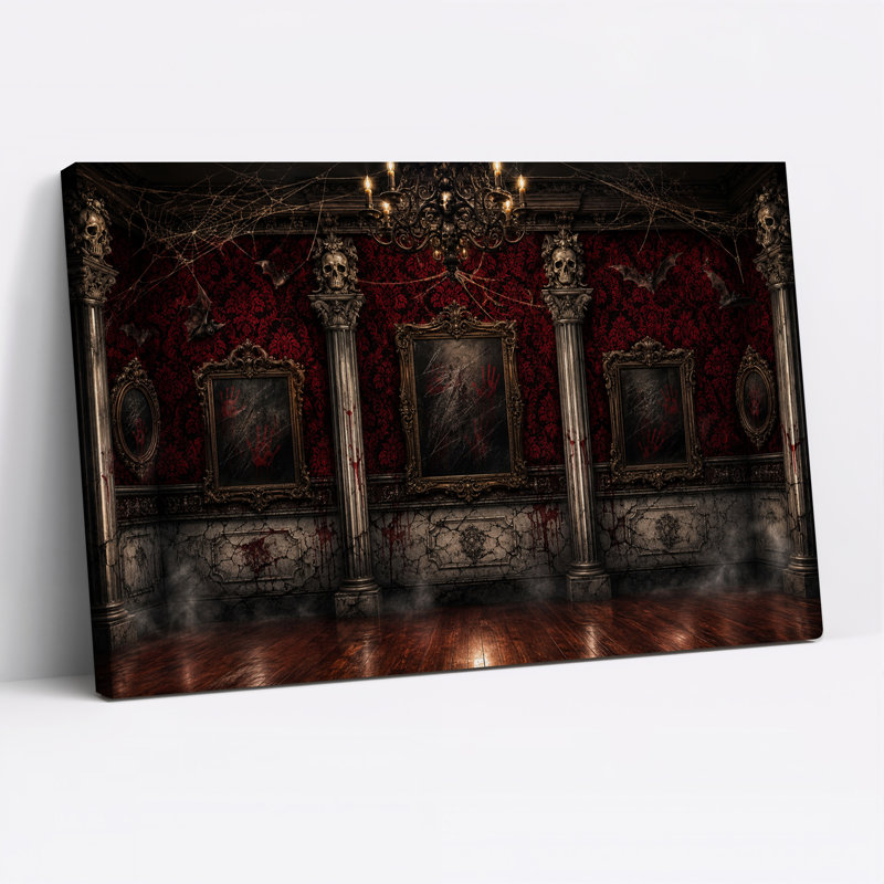 Haunted Gothic Room, 12"H x 18"W