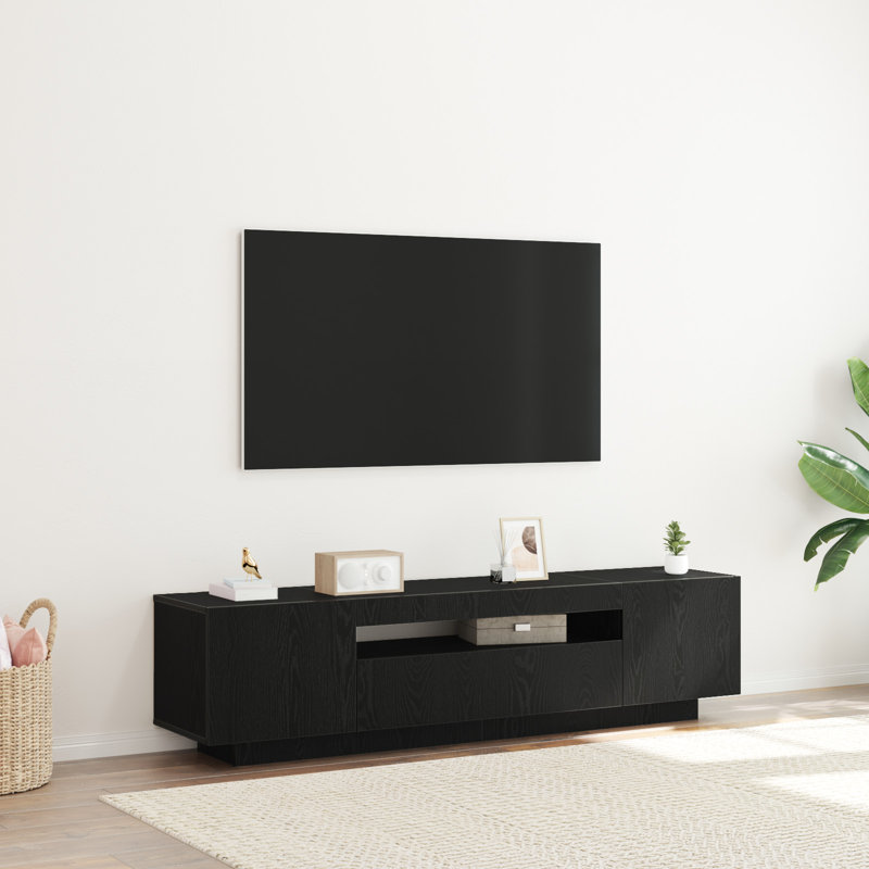 Unfinished TV Stand, Manufactured Wood, 40cm H x 160cm L x 35cm W