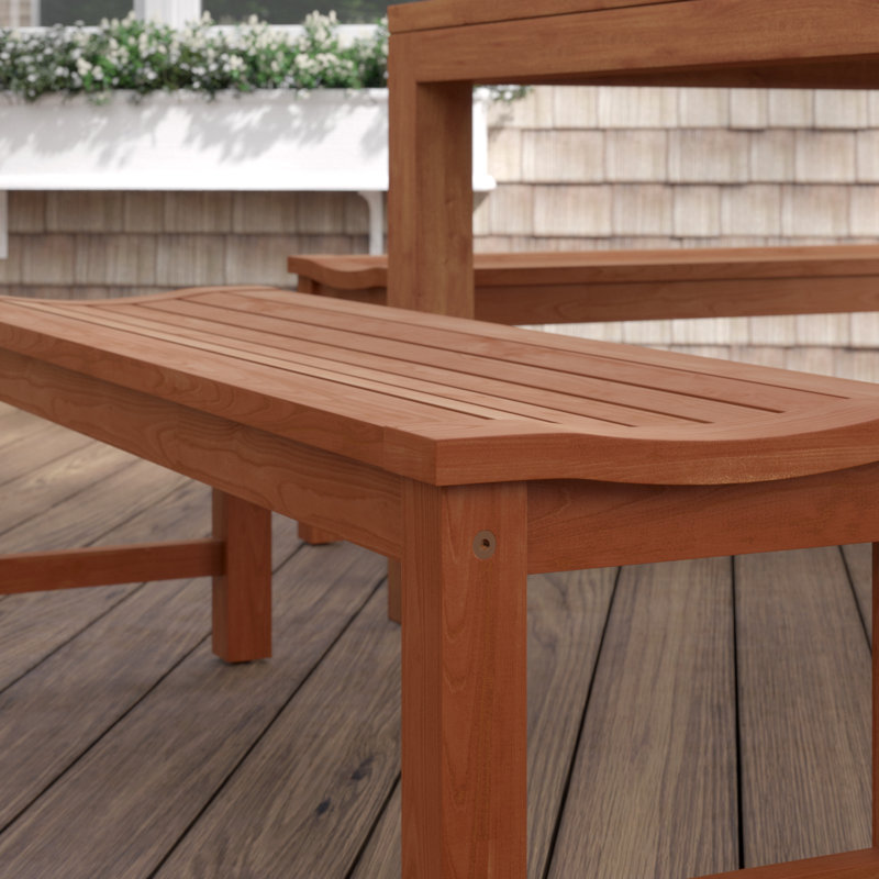 Anautica 8 - Person Teak Wood Patio Dining Set with Square Table