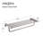 Imperia Metal Floating Shelf with Towel Bar