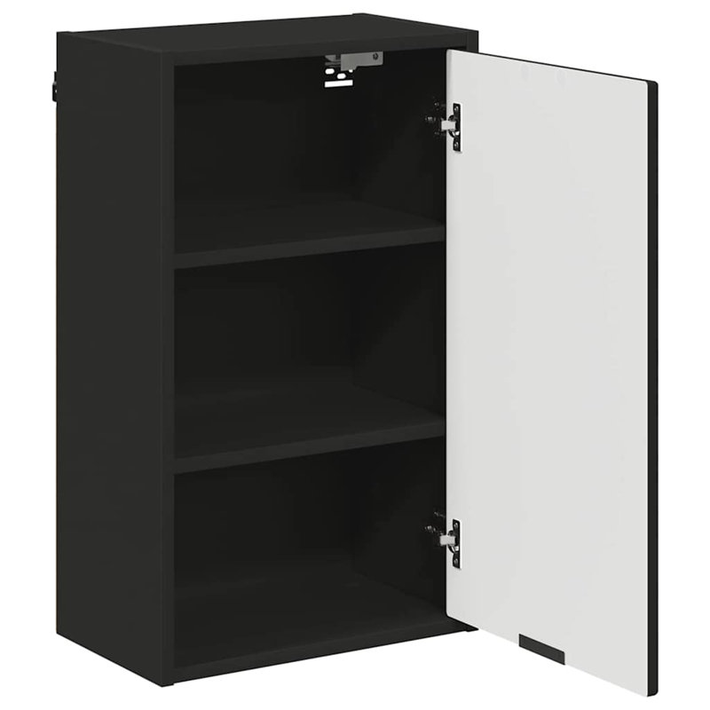 Bathroom Storage Furniture Set, Black
