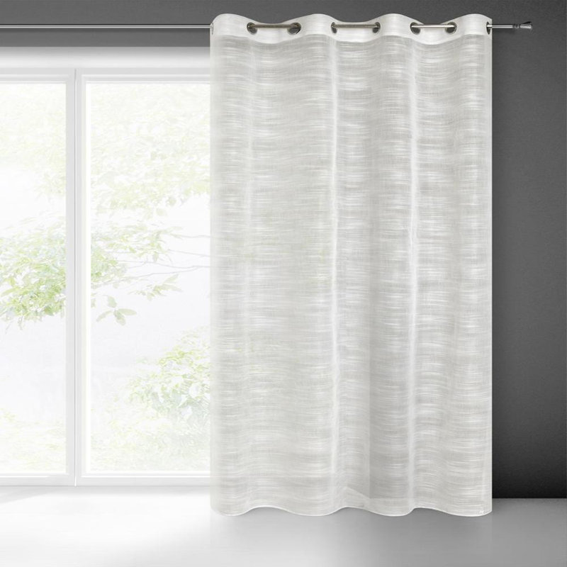 Liddington Asera Eyelet Room Darkening Curtains, Cream