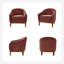 Fauteuil demi-tonneau moderne Amelie-56764844