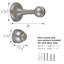 Butée de plinthe magnétique en acier Michigan-1387672440
